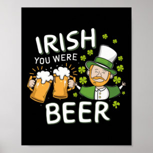 Póster Camiseta del Día de San Patricio Irlandés Eras Cer