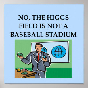 Póster camiseta del regalo del chiste de la física