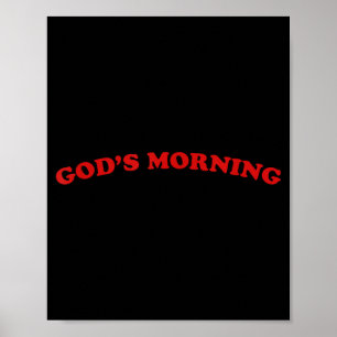 Póster Camiseta Dios Religioso Buenos Días.png