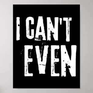 Póster Camiseta Divertida de Chiste de Fitness Diciendo N