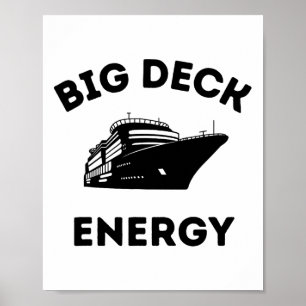 Póster Camiseta divertida de crucero para hombres - Gran