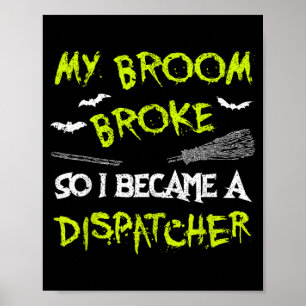 Póster Camiseta divertida de disfraz de Halloween de desp
