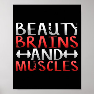Póster Camiseta Divertida de Fitness Motivacional. Camise