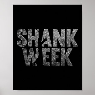 Póster Camiseta divertida de la semana de golf Shank