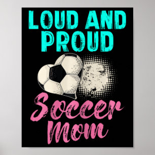 Póster Camiseta Divertida de Mamá de Fútbol Americano Fue