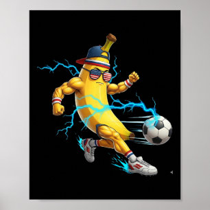 Póster Camiseta divertida de Nana jugadora de fútbol Depo