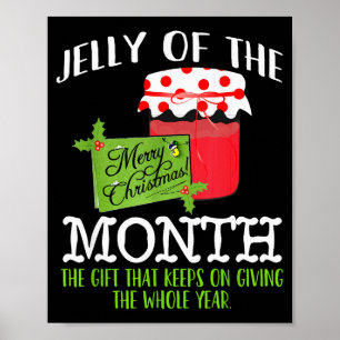 Póster Camiseta divertida de Navidad - Club de jalea del