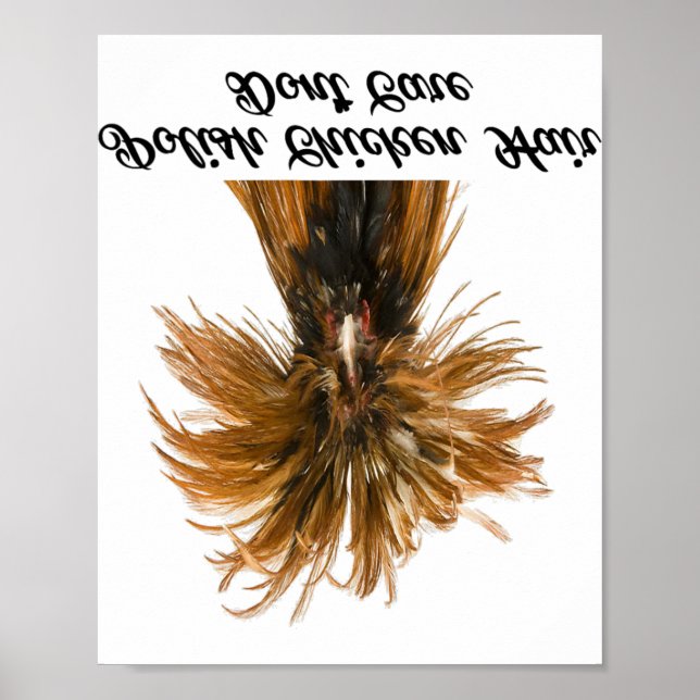 Póster Camiseta Divertida de Pollo Polaco - Pollo Polaco (Frente)