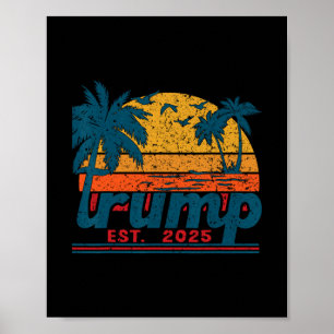 Póster Camiseta Divertida de Trump Golfo de Nosotros Amér