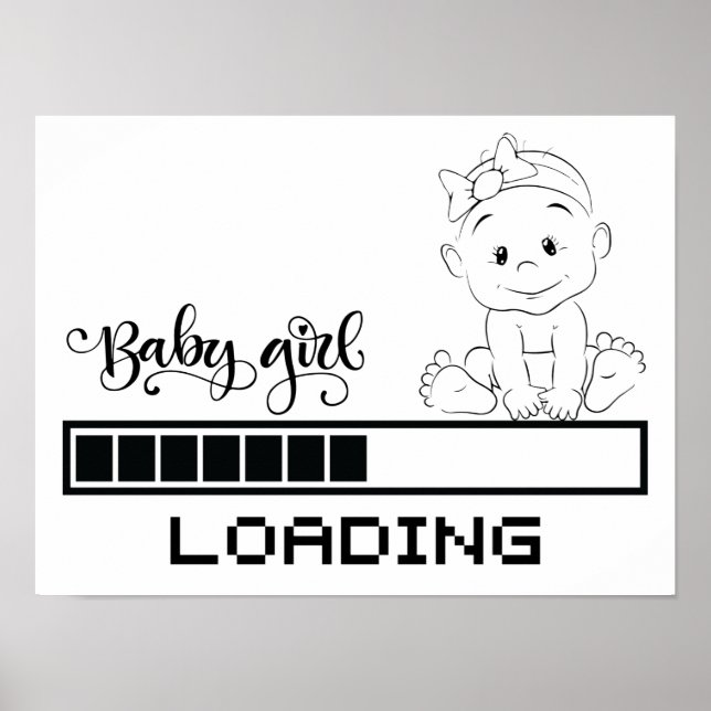 Póster Camiseta divertida madre bebé embarazada (Frente)