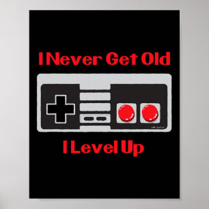 Póster Camiseta divertida para juegos de cumpleaños para