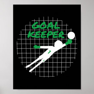 Póster Camiseta Divertida Regalo Portero Teme Al Portero