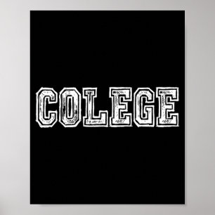Póster Camiseta Divertida Universidad Colegio Mal Escrito