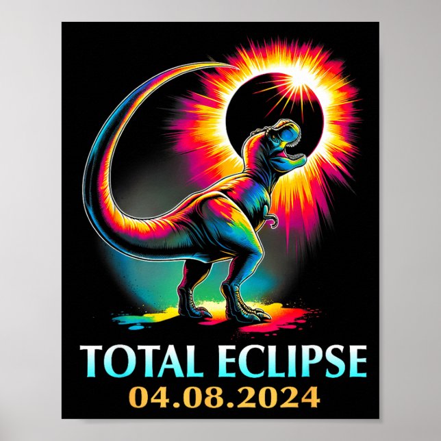 Póster Camiseta Eclipse Total Eclipse Total Solar (Frente)