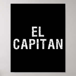 Póster Camiseta El Capitán Capitán Del Barco