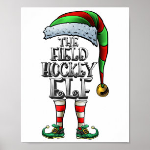 Póster Camiseta Elfo Hockey sobre Césped Familia Combinab