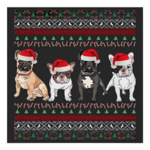 Póster Camiseta esencial de suéter de Navidad feo de Bull