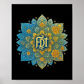 Póster Camiseta feminista pro-democracia con diseño de ma