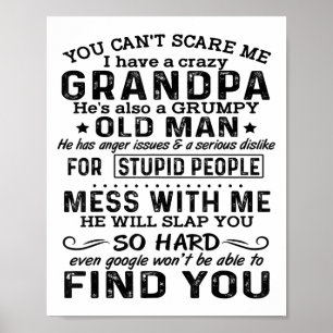 Póster Camiseta graciosa que no puedes ser yo tengo un ab