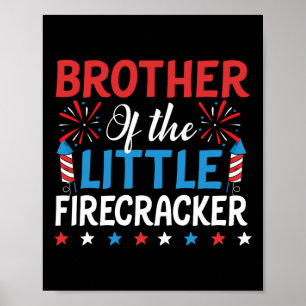 Póster Camiseta Hermano Del Pequeño Petardo 4 De Jul