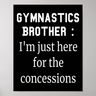 Póster Camiseta Hermano Gimnasia Camiseta Hermano Gimnast