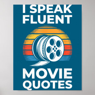 Póster Camiseta Hombres Mujeres Citas de Películas Fluido