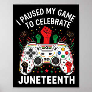 Póster Camiseta Junenteeth Para Niños Hombres Juegos June