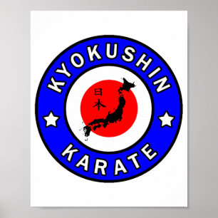 Póster Camiseta Kyokushin Karate_2 