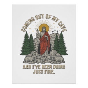 Póster Camiseta Lírica Resurrección Salir de Mi Cueva Des