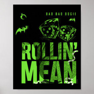 Póster Camiseta mala mala Oogie Rollin Mean