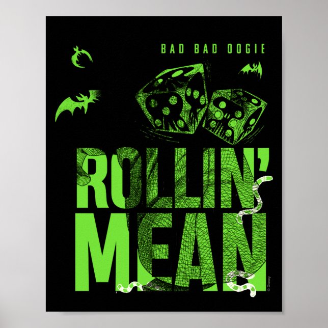 Póster Camiseta mala mala Oogie Rollin Mean  (Frente)