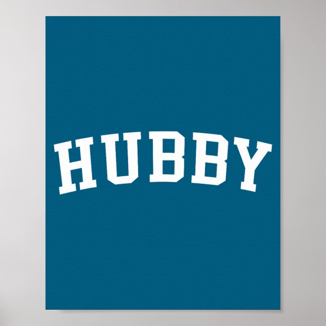 Póster Camiseta Marido (Frente)