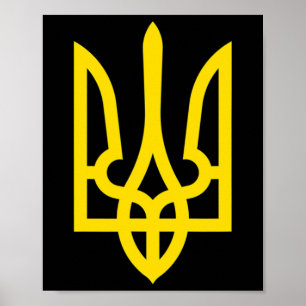 Póster Camiseta Me Siento Con Ucrania Bandera De Ucrania