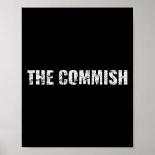 Póster Camiseta Mens The Commish - Comisario de Fútbol Fa