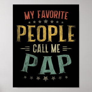 Póster Camiseta para hombres Mis personas favoritas me ll
