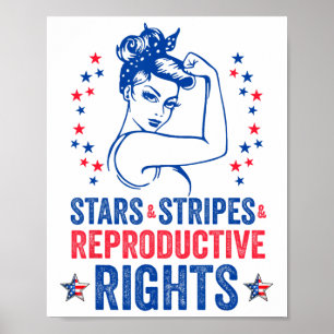 Póster Camiseta Patriótica 4 De Julio Estrellas Rayas Rep