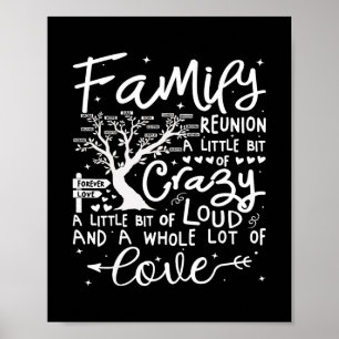 Póster Camiseta Reunión Familiar 2025 Reunión Familiar Co