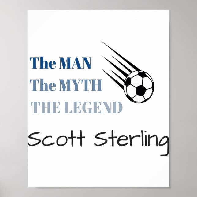 Póster Camiseta Scott Sterling Studio C Fanático Portero  (Frente)