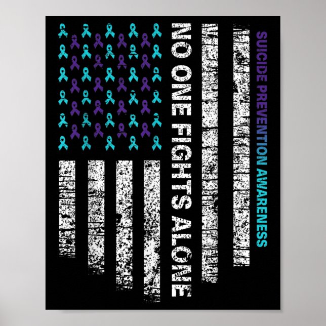 Póster Camiseta Semana Conciencia Prevención Suicidio Cin (Frente)