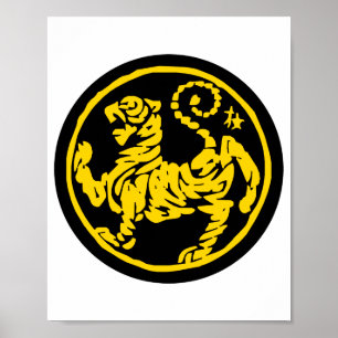 Póster Camiseta Shotokan Tiger