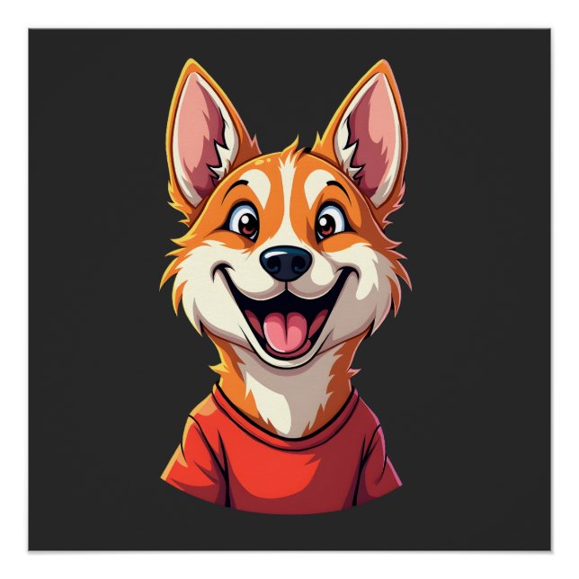 Póster Camiseta sin mangas de perro pastor australiano fe (Anverso)