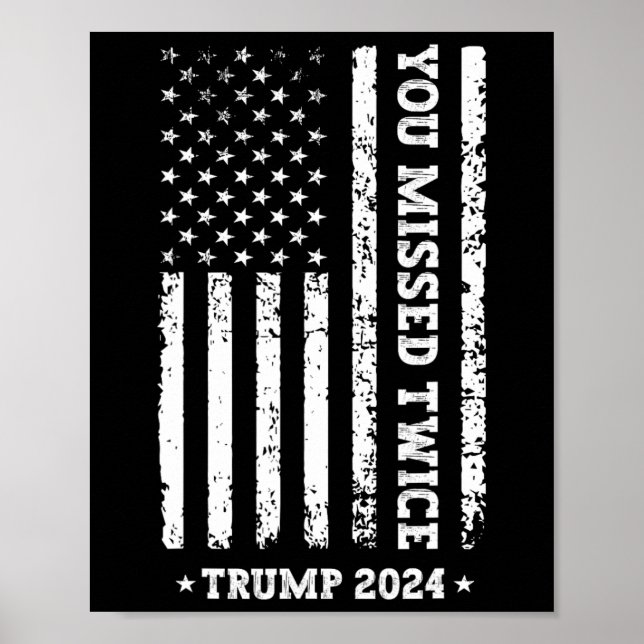 Póster Camiseta Te Perdiste Dos Veces Te Perdiste De Nuev (Frente)
