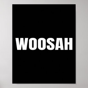 Póster Camiseta Woosah Calm Yoga Exhale _1