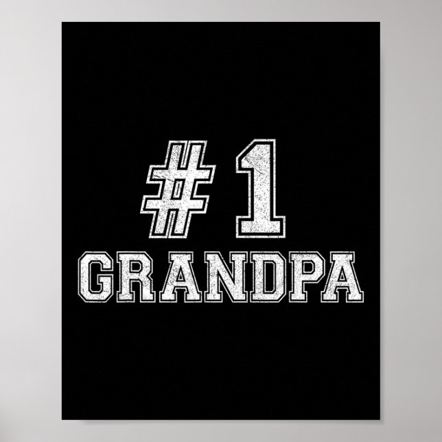 Póster Camisetas Abuelos Para Hombres (Frente)