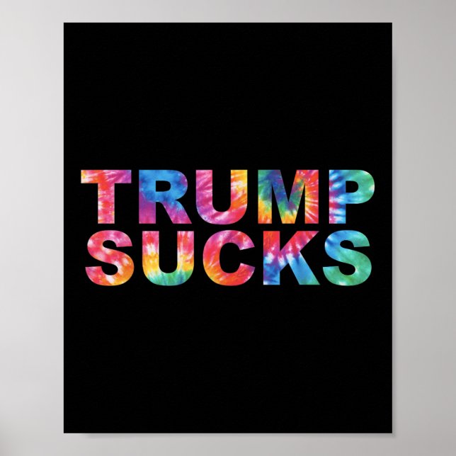Póster Camisetas anti Trump (Frente)