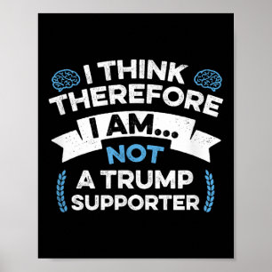 Póster Camisetas Anti Trump 2020 y Premios; Regalos De Me