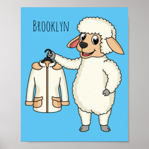 Póster Camisetas cortas con personalizado de chaqueta