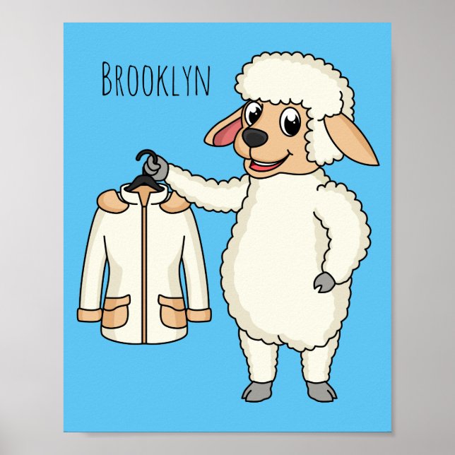 Póster Camisetas cortas con personalizado de chaqueta (Frente)