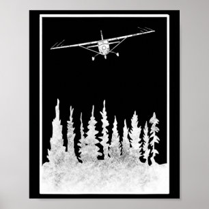 Póster Camisetas de avión piloto - Camiseta de avión - Av