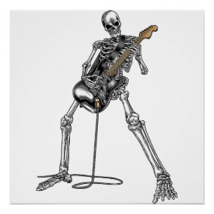 Póster Camisetas De Banda Rock Y Roll Guitarra Camisetas 